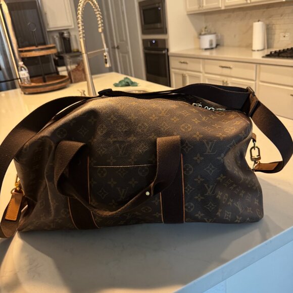 Louis Vuitton Keepall Bandoulière 50 – Monogram Canvas – Excellent Condition - Picture 9 of 16